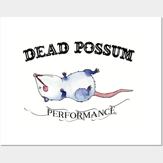 Dead Possum Performance Wall Art by UntidyVenus